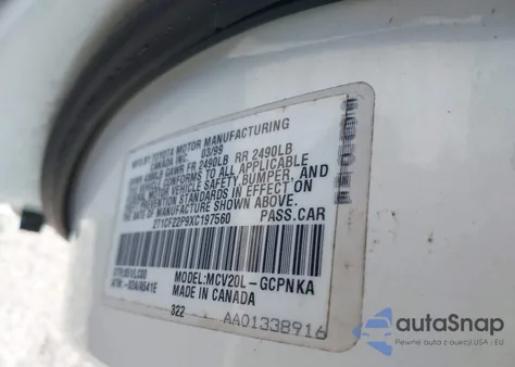 1999 Toyota Camry Solara Sle из США, поврежденный, VIN 2T1CF22P9XC197560